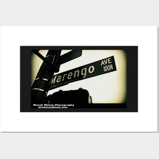 Marengo Avenue, Pasadena, California by Mistah Wilson Posters and Art